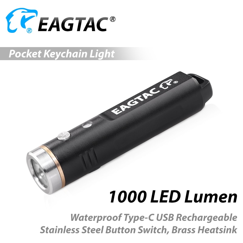 EAGTAC Teeny DX3E 1000 , USB C Ÿ  LED..